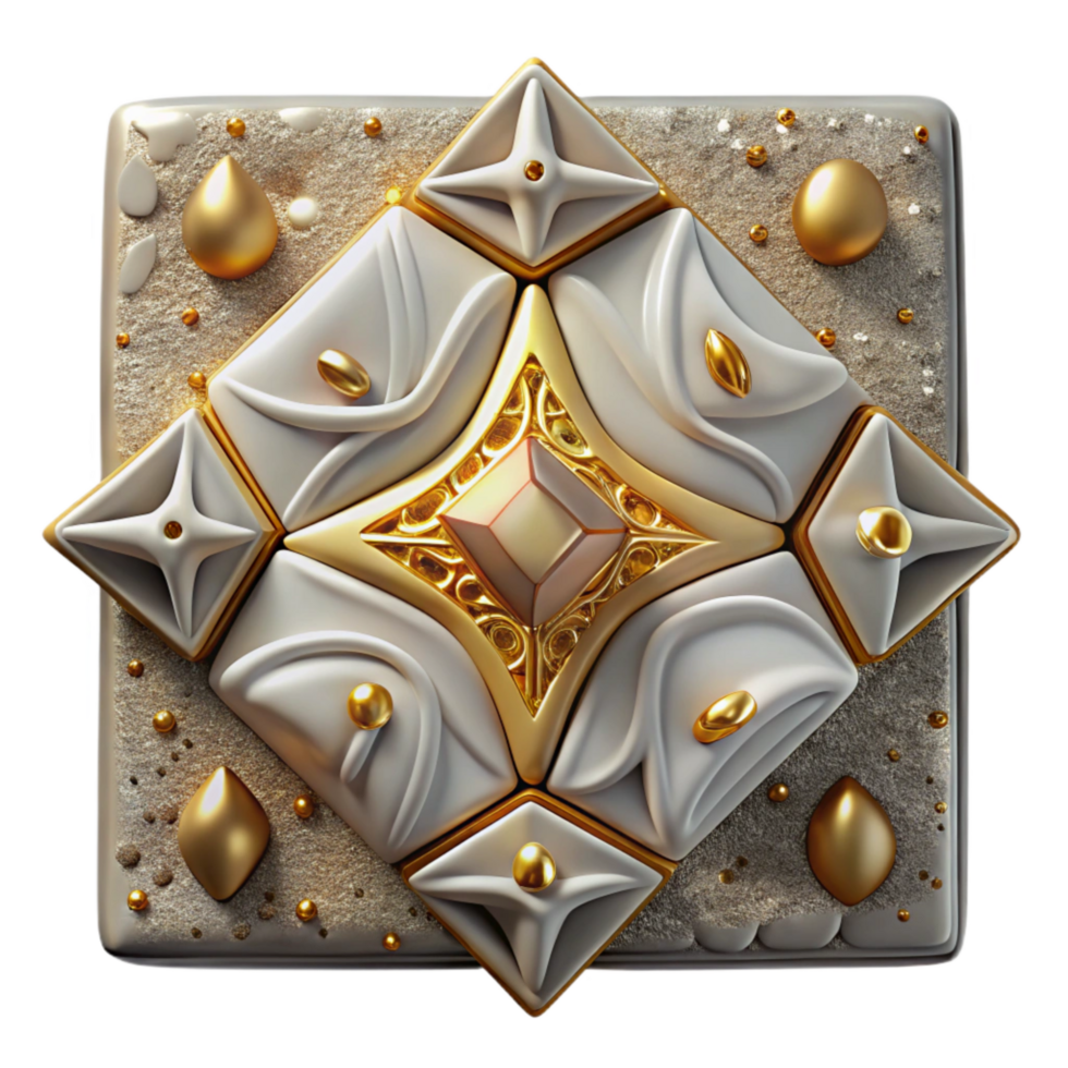 beautiful creative Ceramic Mosaic Tile Square White Cutout original png