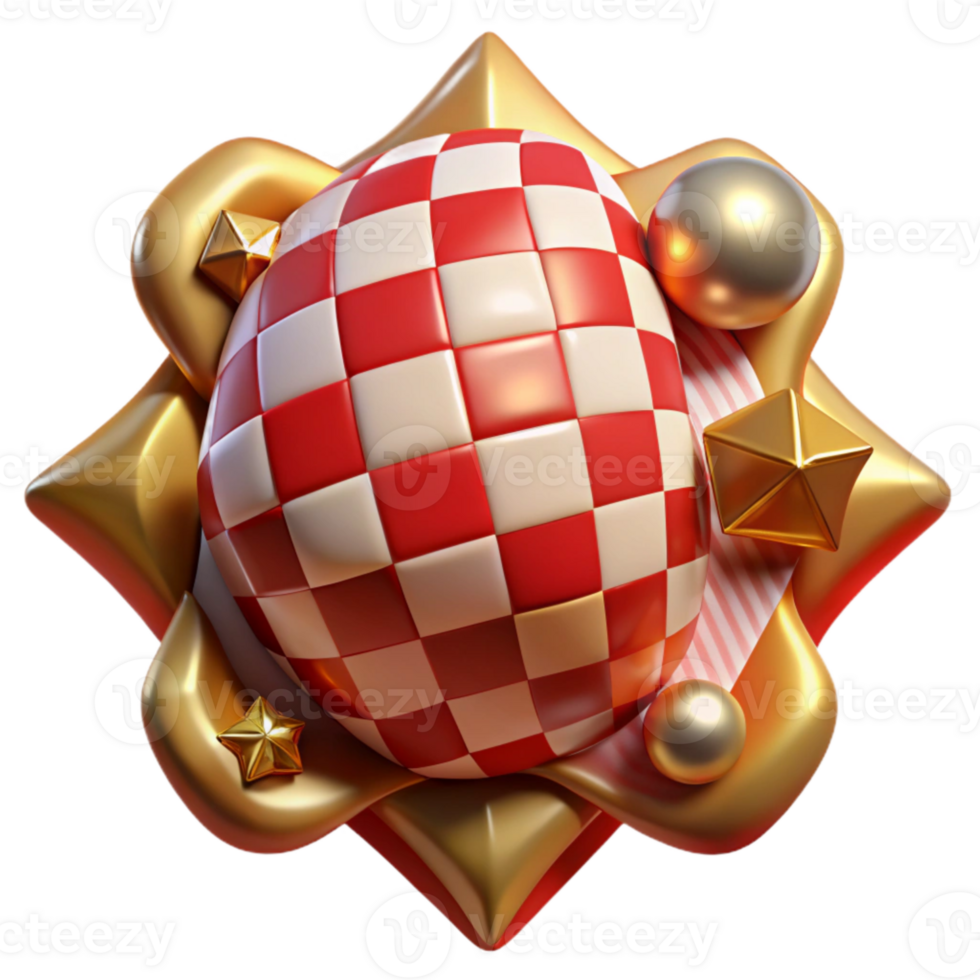 extraordinary classic Checked Gingham Pattern Cutout Red and White high resolution png