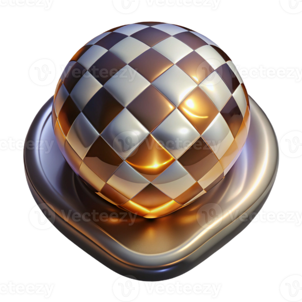 stunning vintage Checkerboard Illusion Distortion Effect Transparent high quality png