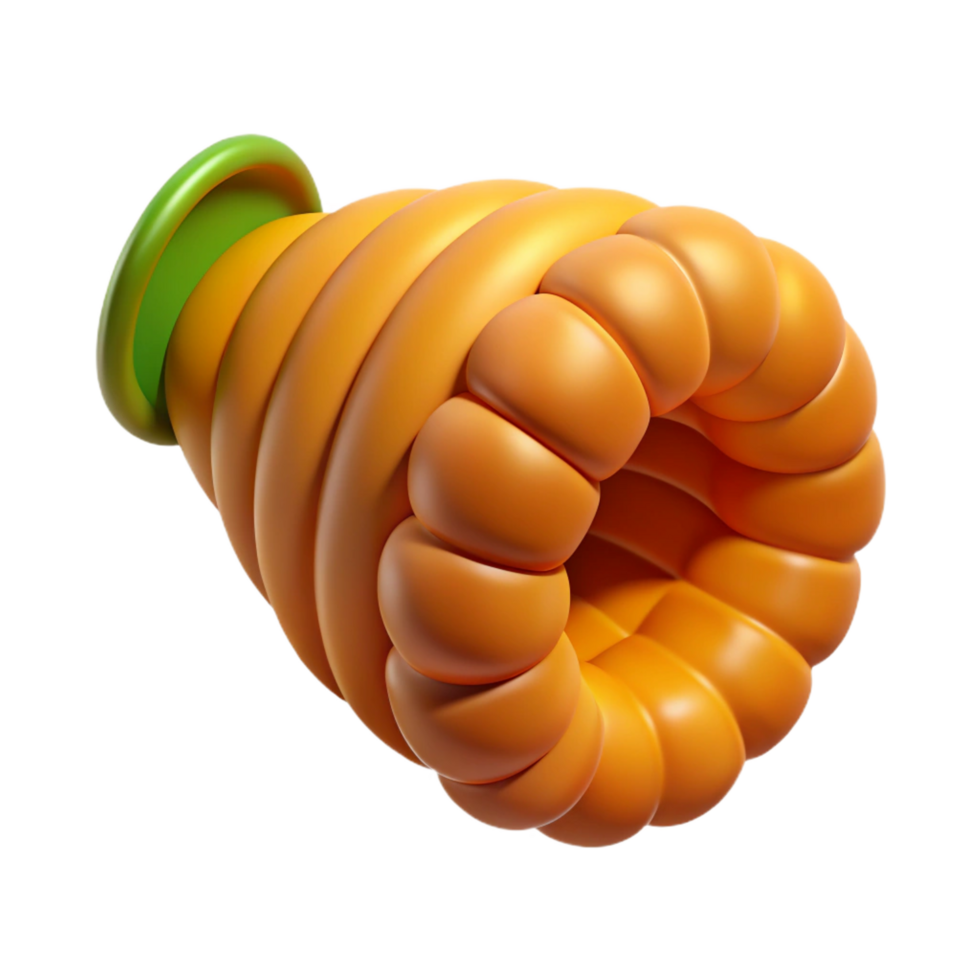 extraordinary intense coastal Cornucopia, horn of plenty, NO BACKGROUND with Transparent Background. top-tier png