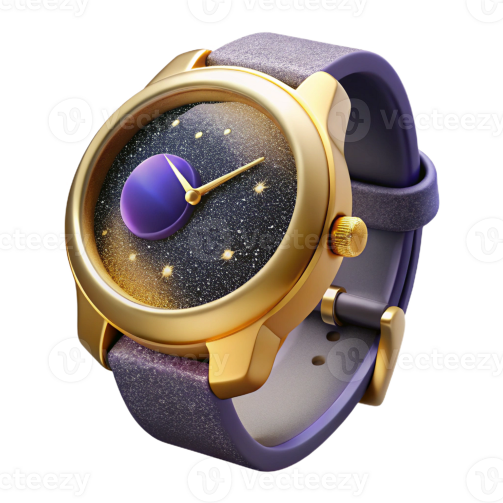 beautiful rustic Classic Watch with Subtle Shadow Cutout authentic png