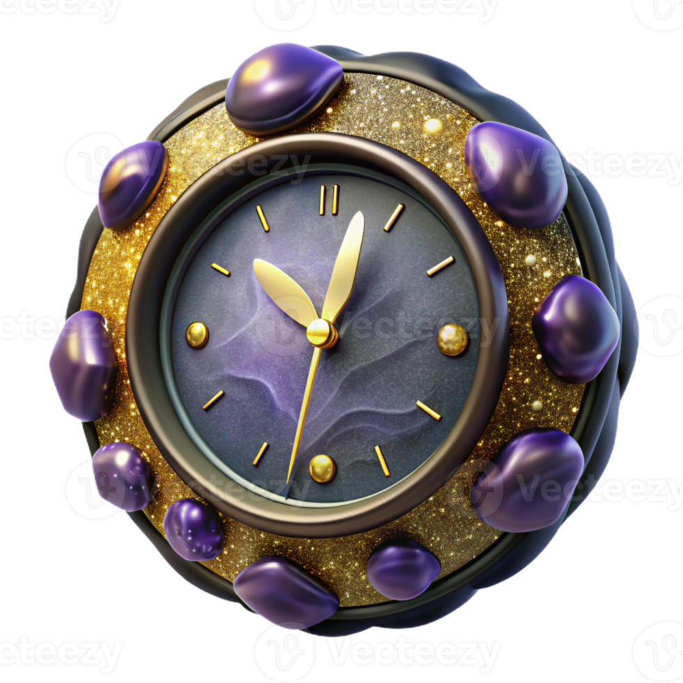 magnificent traditional Clock Face with Bold Numbers Isolated exclusive png
