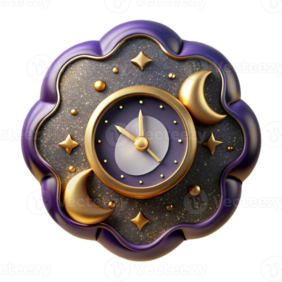 stunning modern Clock Hands at Midnight Cutout detailed png