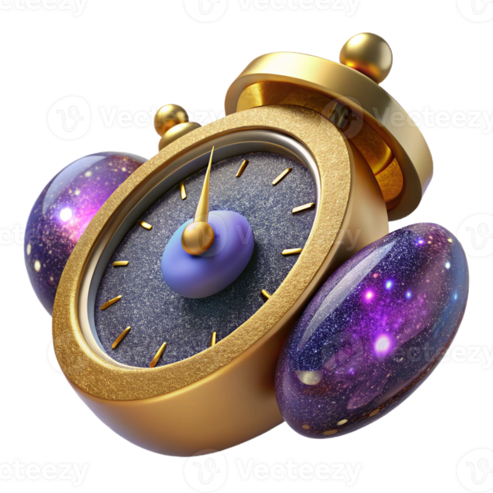 wonderful classic Clock Pendulum in Motion Isolated detailed png