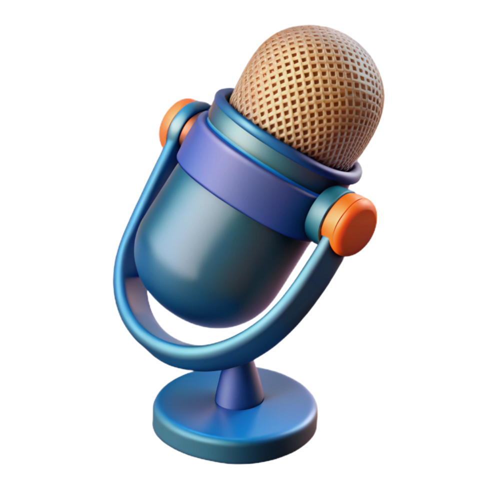 enchanting quintessential Microphone with pop filter NO BACKGROUND with Transparent Background. png