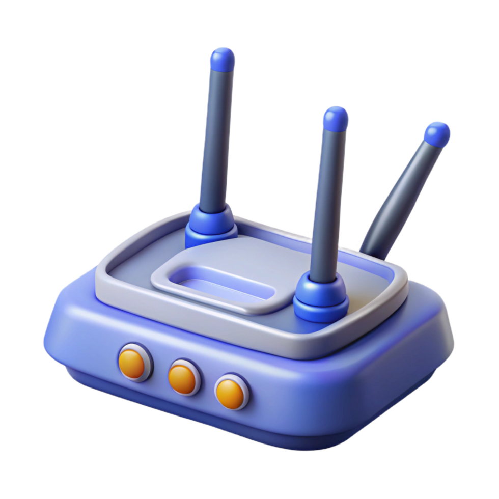 fascinating exceptional Wireless router with antennas NO BACKGROUND with Transparent Background. png