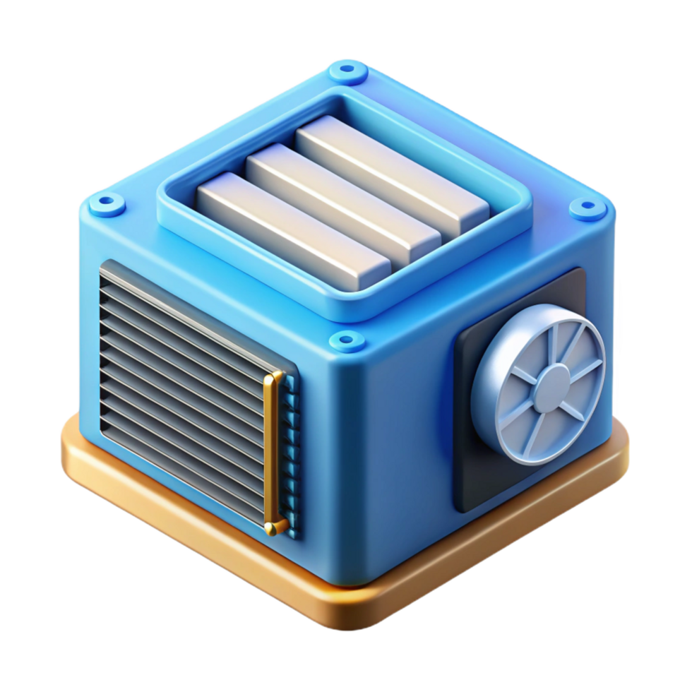 extraordinary coveted Server blade with heatsink NO BACKGROUND with Transparent Background. png