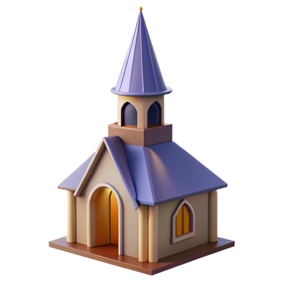 ethereal impressive Church steeple, pointed, NO BACKGROUND with Transparent Background. expertly shot png