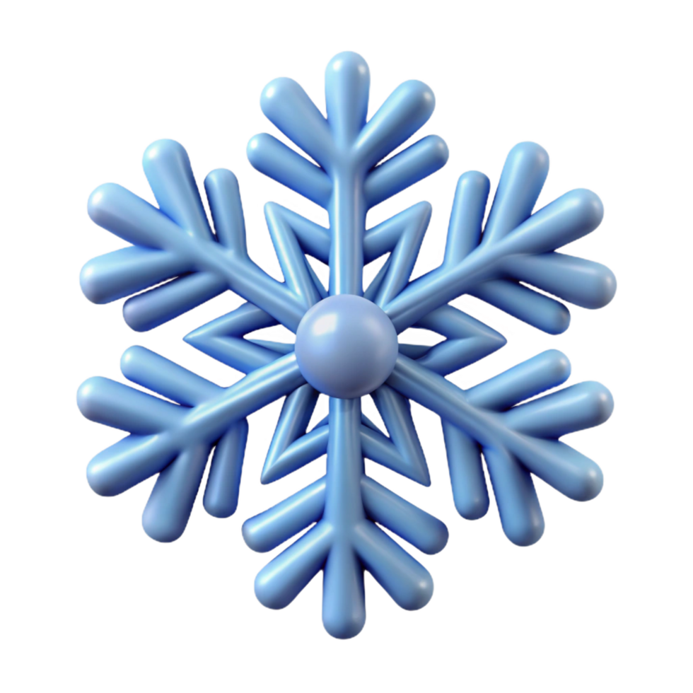 impressive remarkable Single perfect snowflake NO BACKGROUND with Transparent Background. png