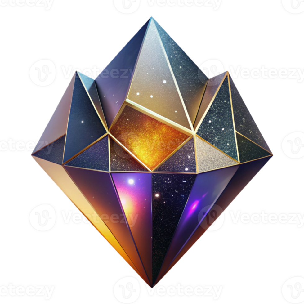 wonderful abstract Colorful Geometric Gradient Overlay Transparent Background detailed png