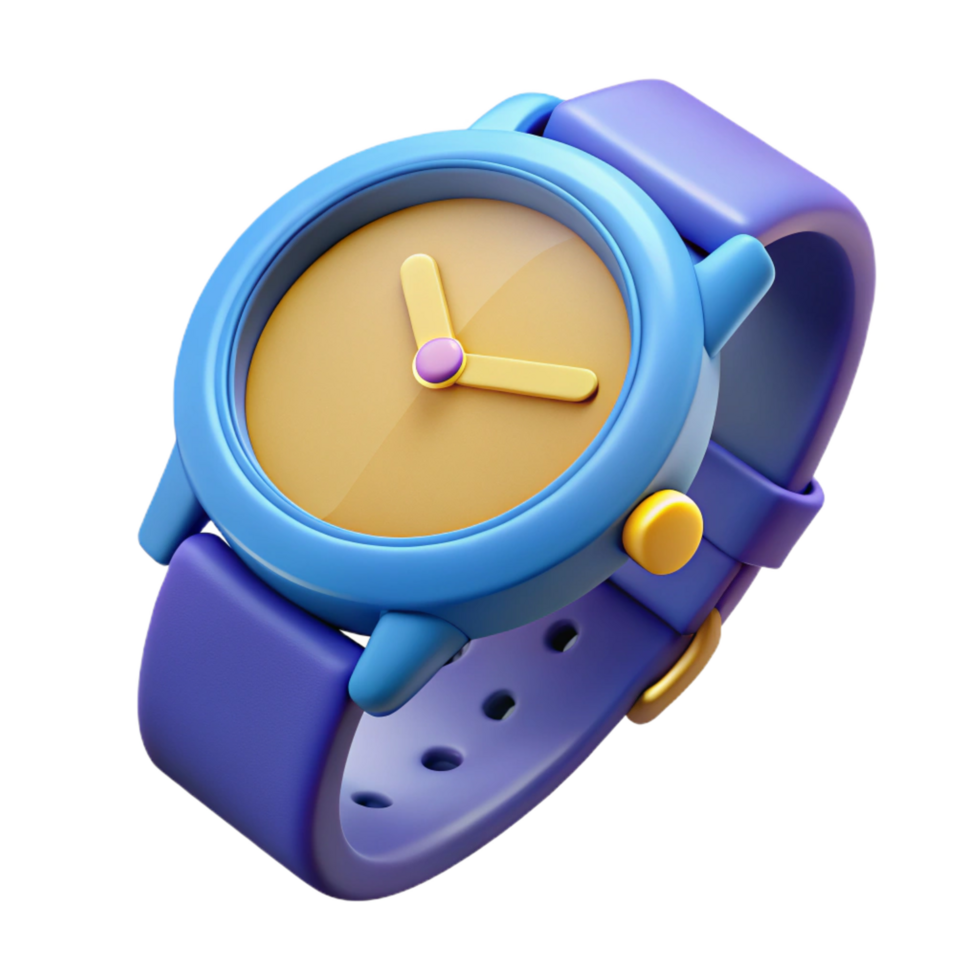 fascinating iconic Wristwatch, NO BACKGROUND with Transparent Background. png