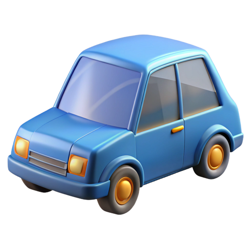 energetic enchanting Car, NO BACKGROUND with Transparent Background. fine detail png