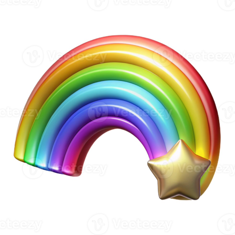 wonderful rustic Colorful Rainbow Gradient Isolated Smooth Transition Transparent Background detailed png