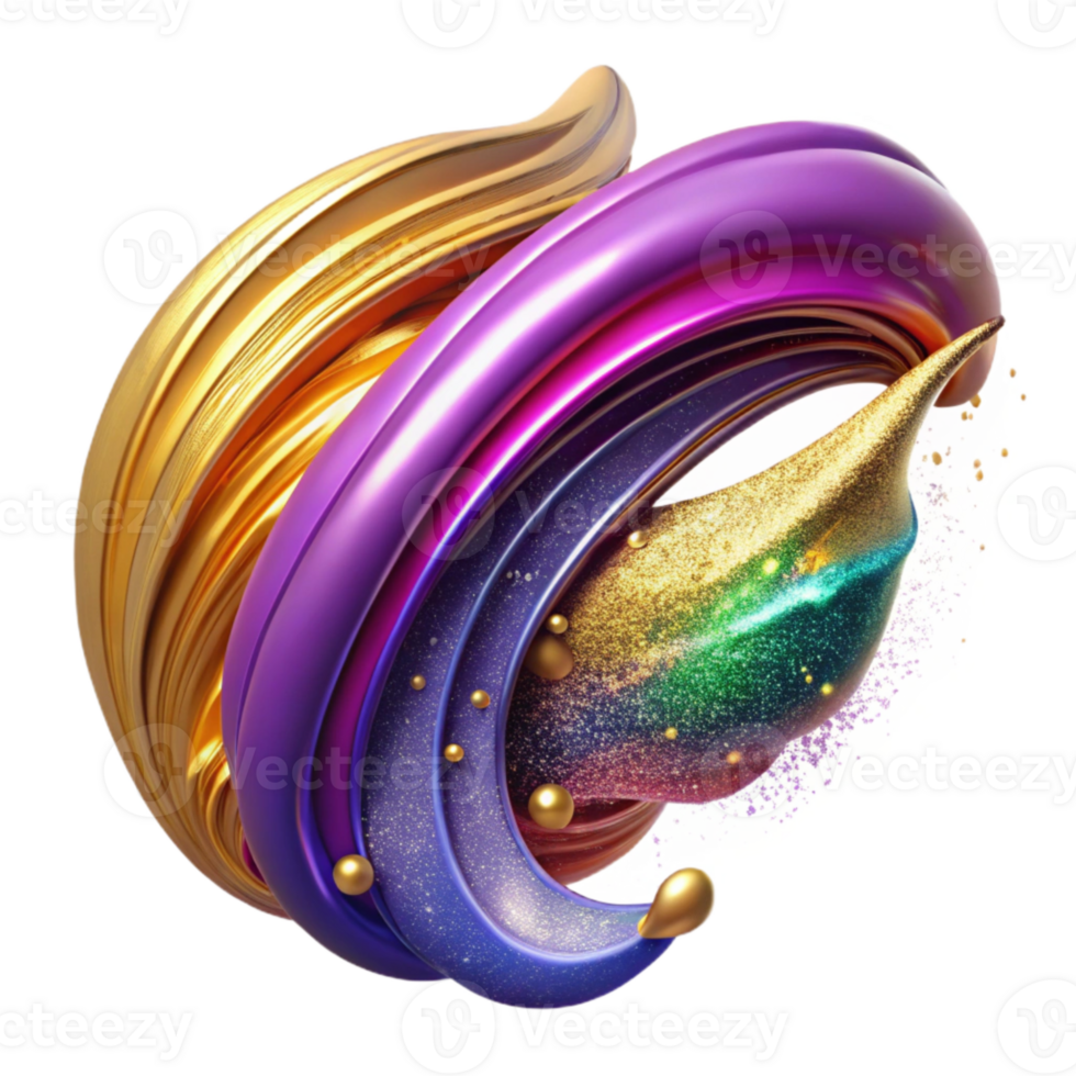 vibrant vintage Colorful Paint Strokes Isolated Artistic Brushstrokes original png