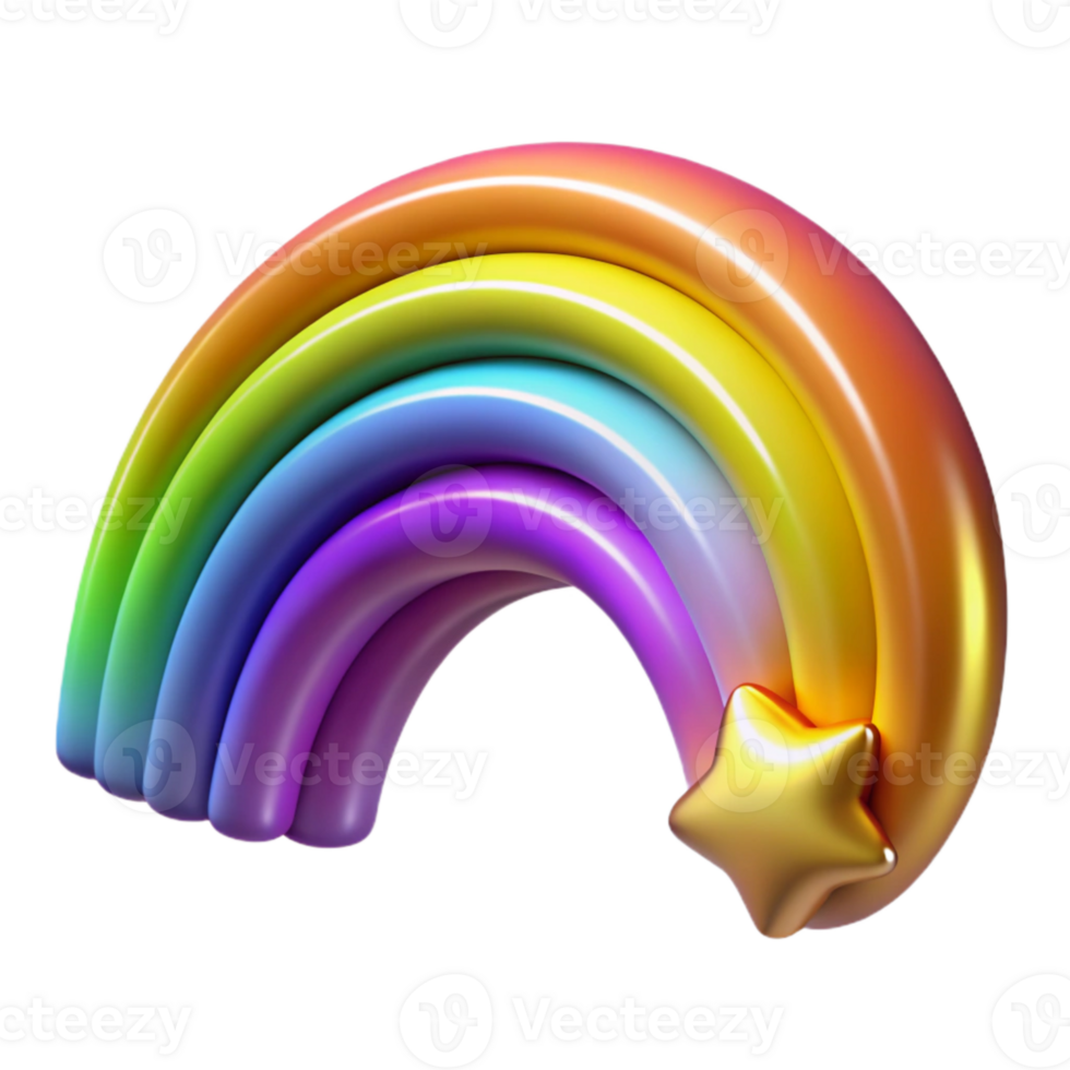 extraordinary rustic Colorful Rainbow Gradient Isolated Smooth Transition Transparent Background high resolution png