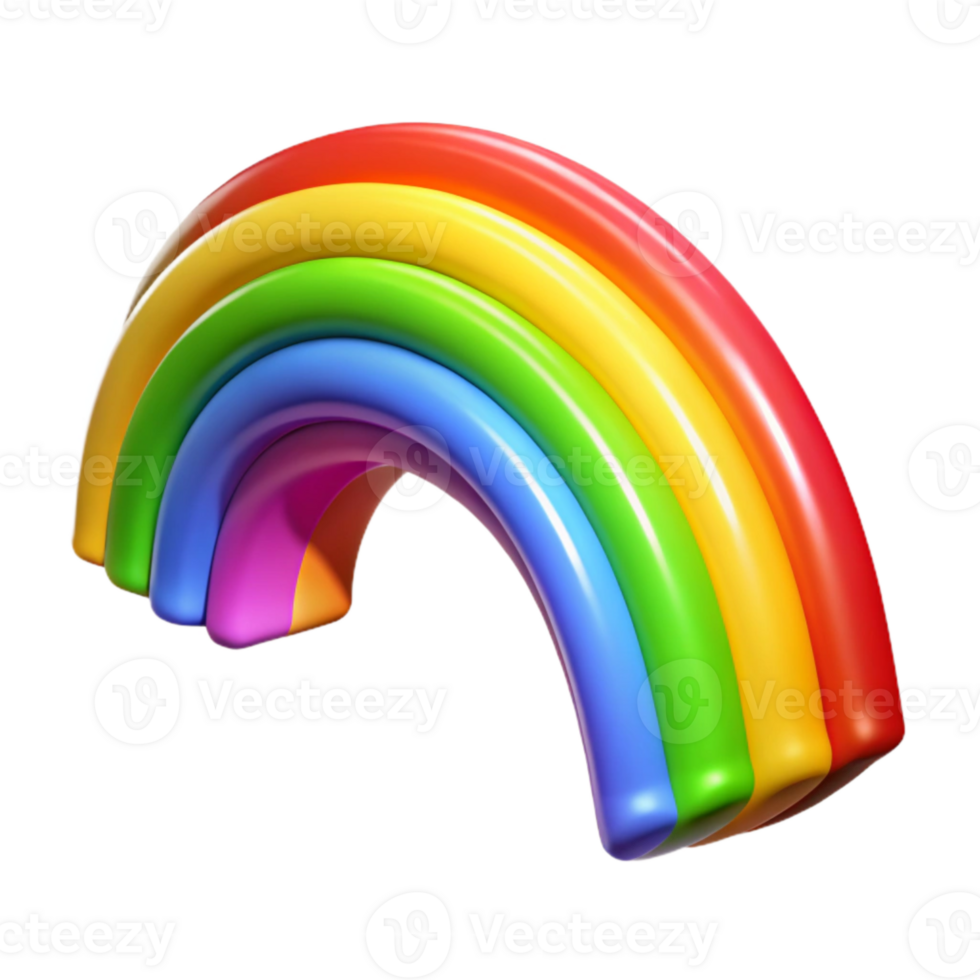 beautiful abstract Colorful Rainbow Stripes Cutout with Vibrant Hues exclusive png