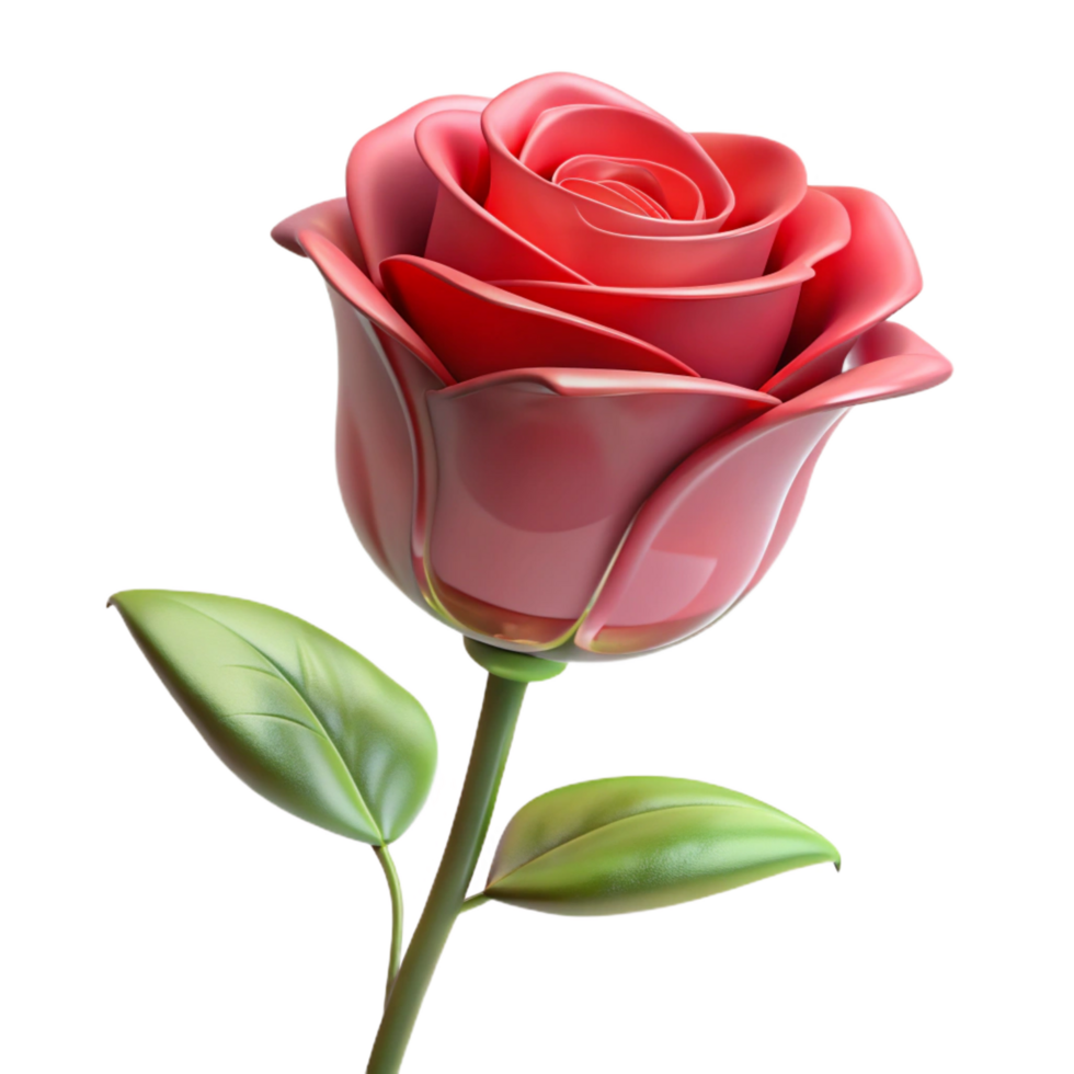 energetic vibrant A single, wilting rose, magically preserved, NO BACKGROUND with Transparent Background. luxury png
