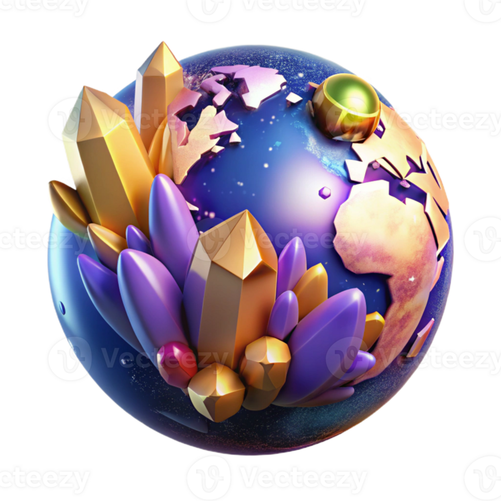 extraordinary creative Colorful World Map for Children Transparent Background authentic png