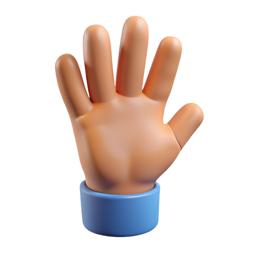 exceptional minimalist Human hand gesturing NO BACKGROUND with Transparent Background. high quality png