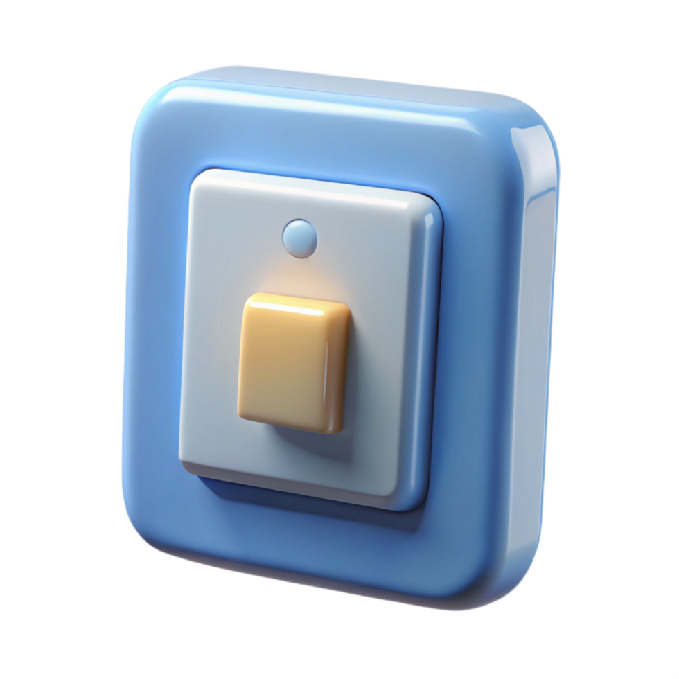 extraordinary coastal Light switch, NO BACKGROUND with Transparent Background. refined png