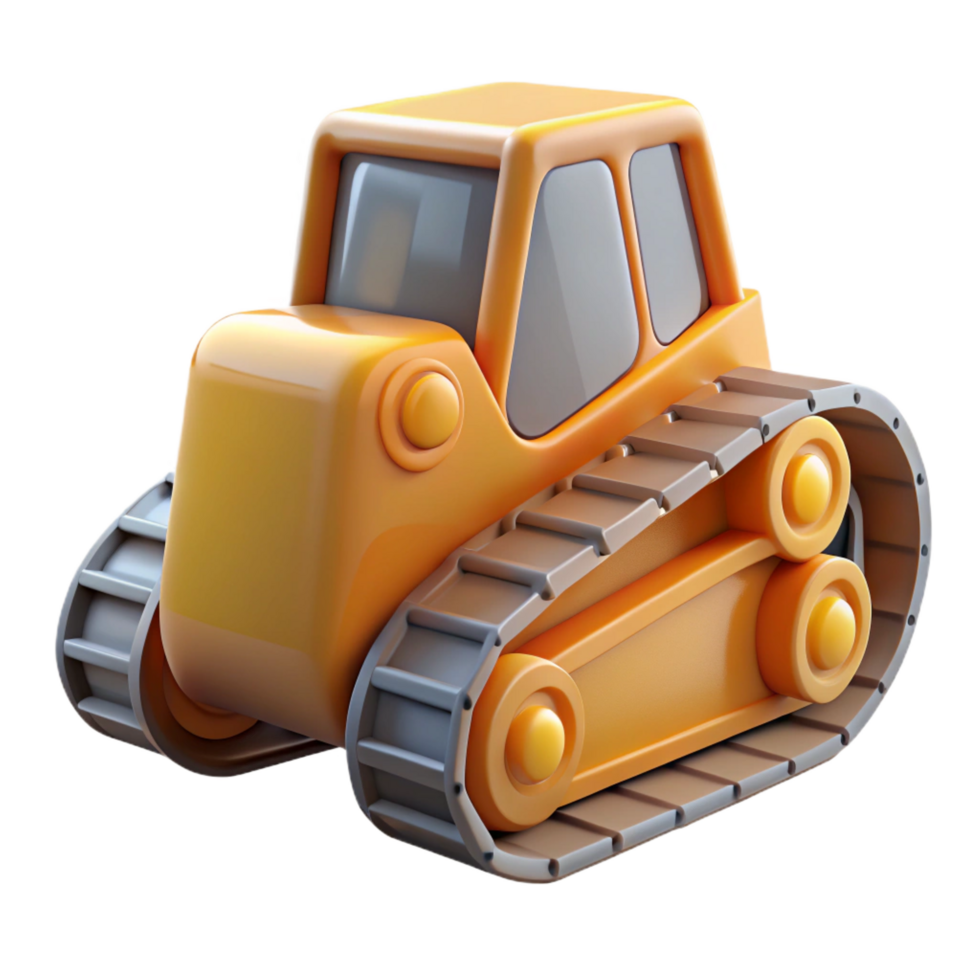 extraordinary reflective nordic Bulldozer tread, NO BACKGROUND with Transparent Background. premium png