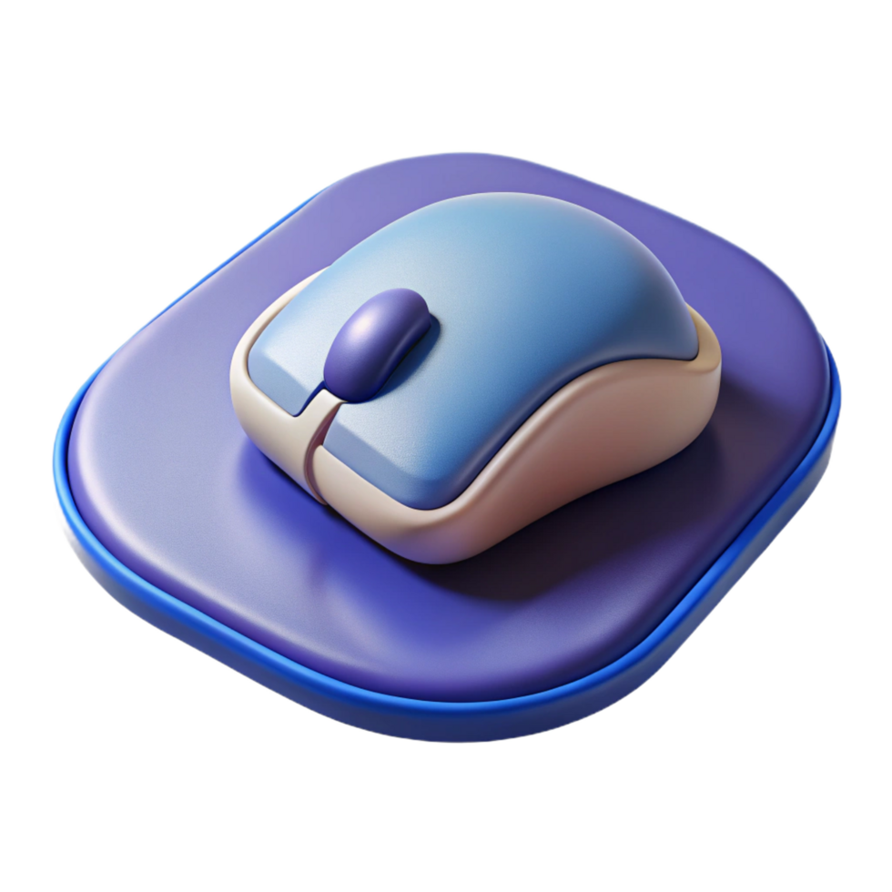 extraordinary mid-century Gaming mouse pad ergonomic wrist support NO BACKGROUND with Transparent Background. top-tier png