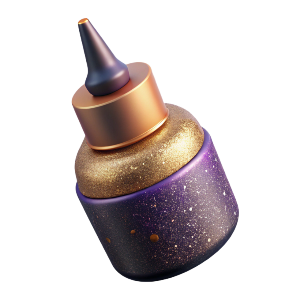 magnificent abstract Craft Glue Bottle with Fine Tip Isolated Element png