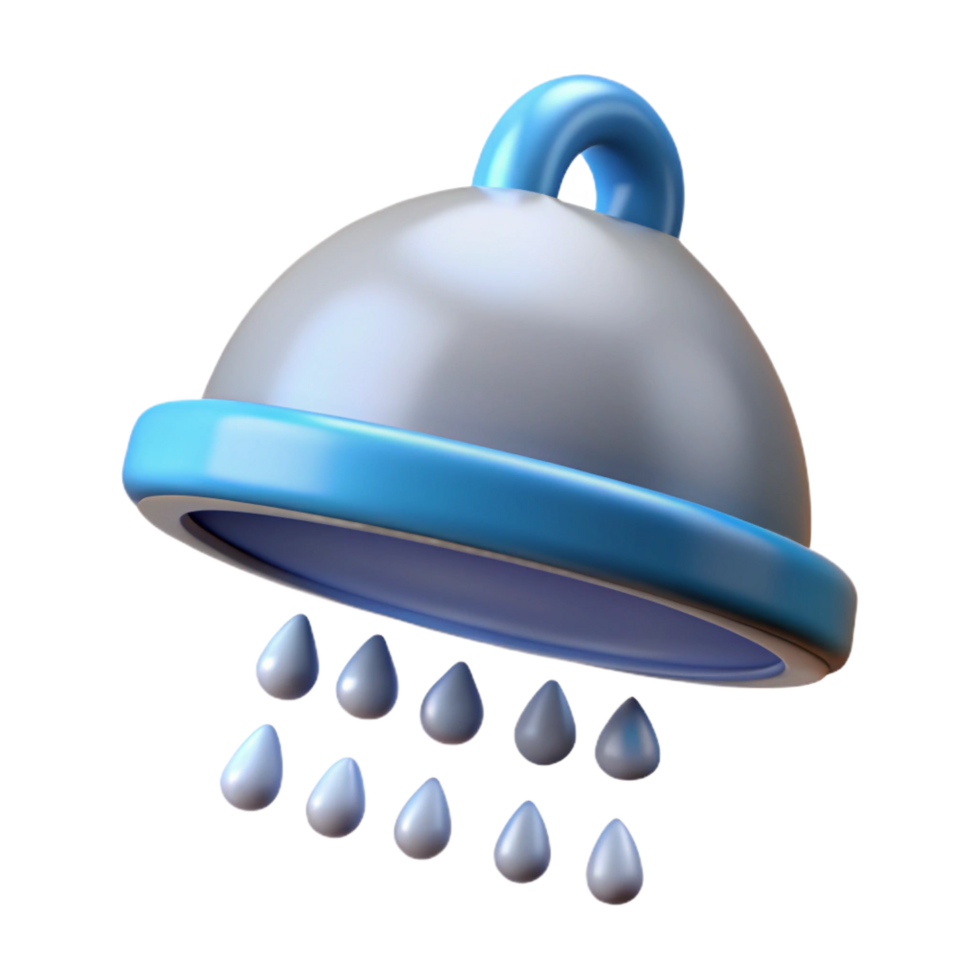 exquisite exemplary Shower head, rainfall, NO BACKGROUND with Transparent Background. png