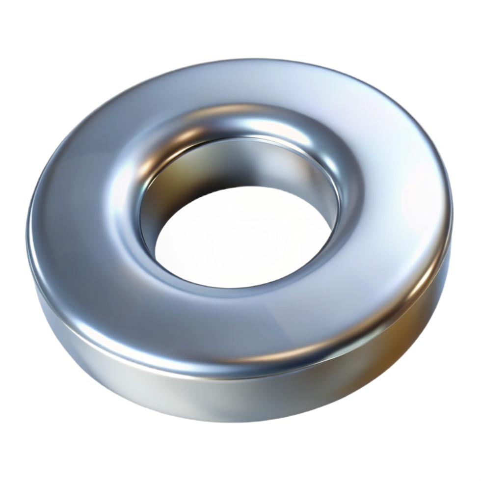 ethereal serene Washer, metal, NO BACKGROUND with Transparent Background. top-tier png