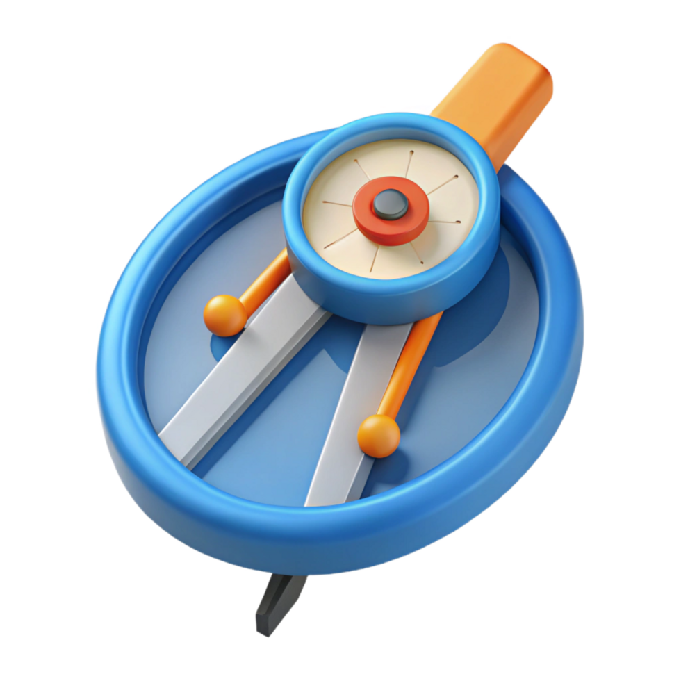 exemplary classic Compass, drafting, NO BACKGROUND with Transparent Background. elite png
