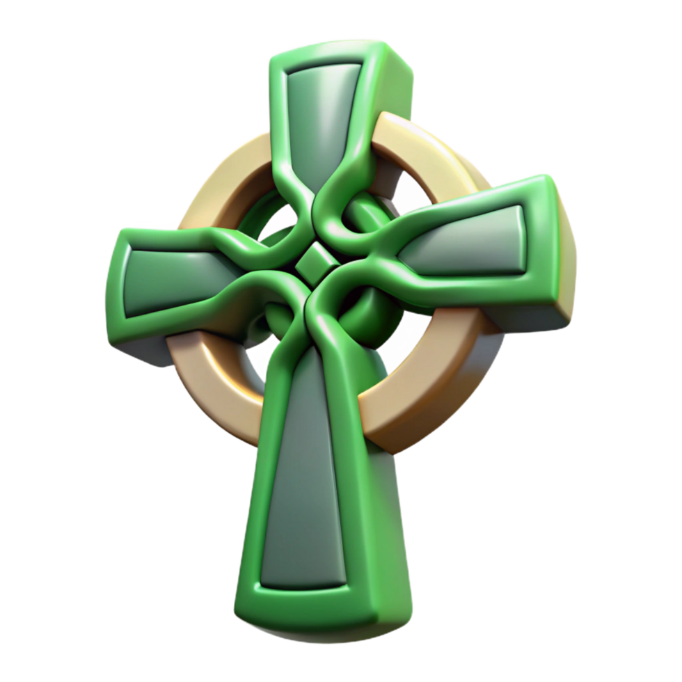 exemplary bohemian Celtic Cross NO BACKGROUND with Transparent Background. authentic png
