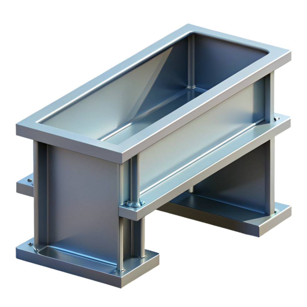 extraordinary classic Modern steel beam connection, NO BACKGROUND with Transparent Background. high resolution png