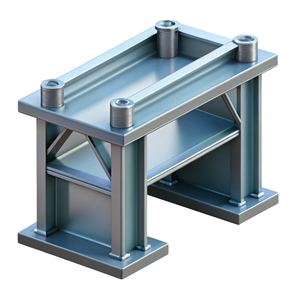 hypnotic nordic Modern steel beam connection, NO BACKGROUND with Transparent Background. top-tier png