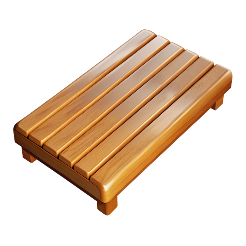 ethereal captivating Wooden floorboard, NO BACKGROUND with Transparent Background. 8K png