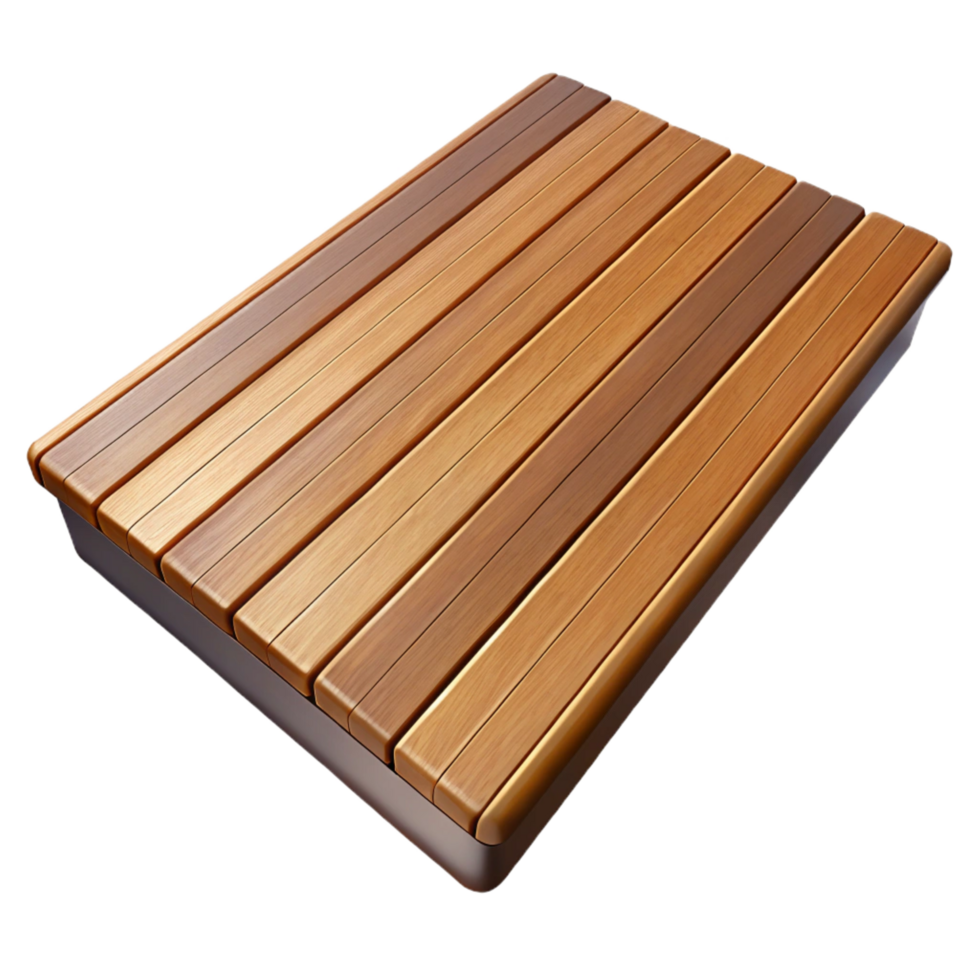 hypnotic minimalist Wooden floorboard, NO BACKGROUND with Transparent Background. exclusive png