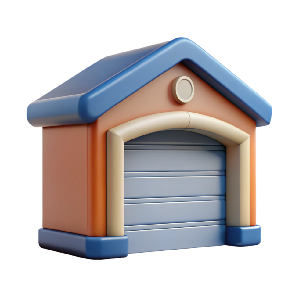 ethereal beautiful Garage door panel, NO BACKGROUND with Transparent Background. perfect clarity png