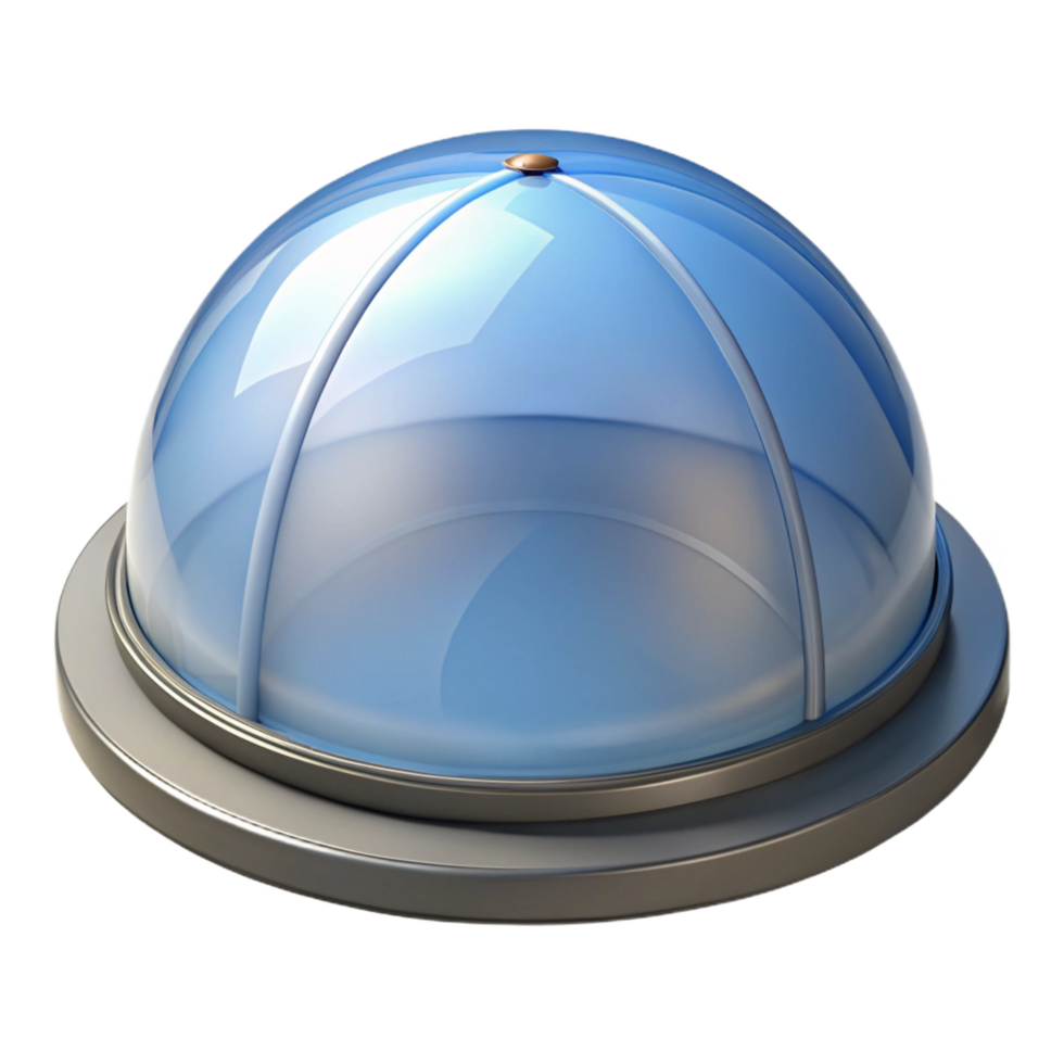 impressive romantic organic Skylight dome, NO BACKGROUND with Transparent Background. handcrafted png