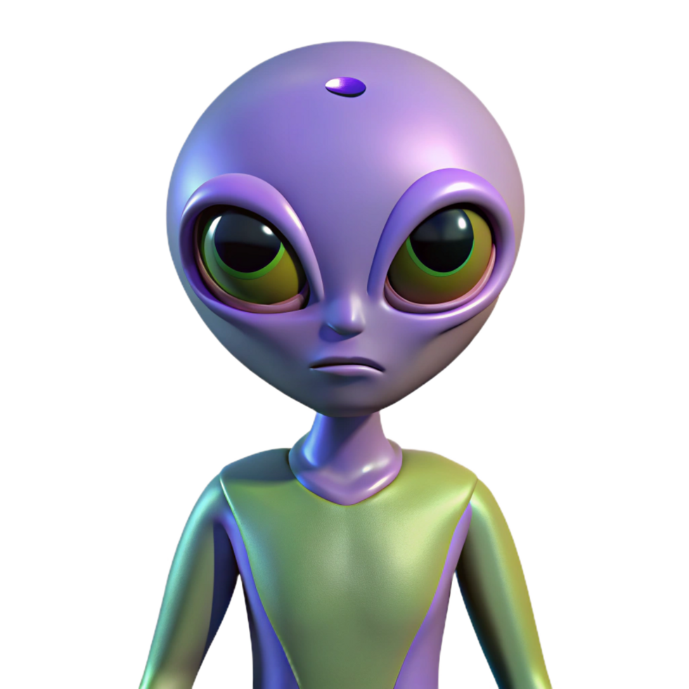 timeless victorian Alien, extraterrestrial, strange, NO BACKGROUND with Transparent Background. impeccable png