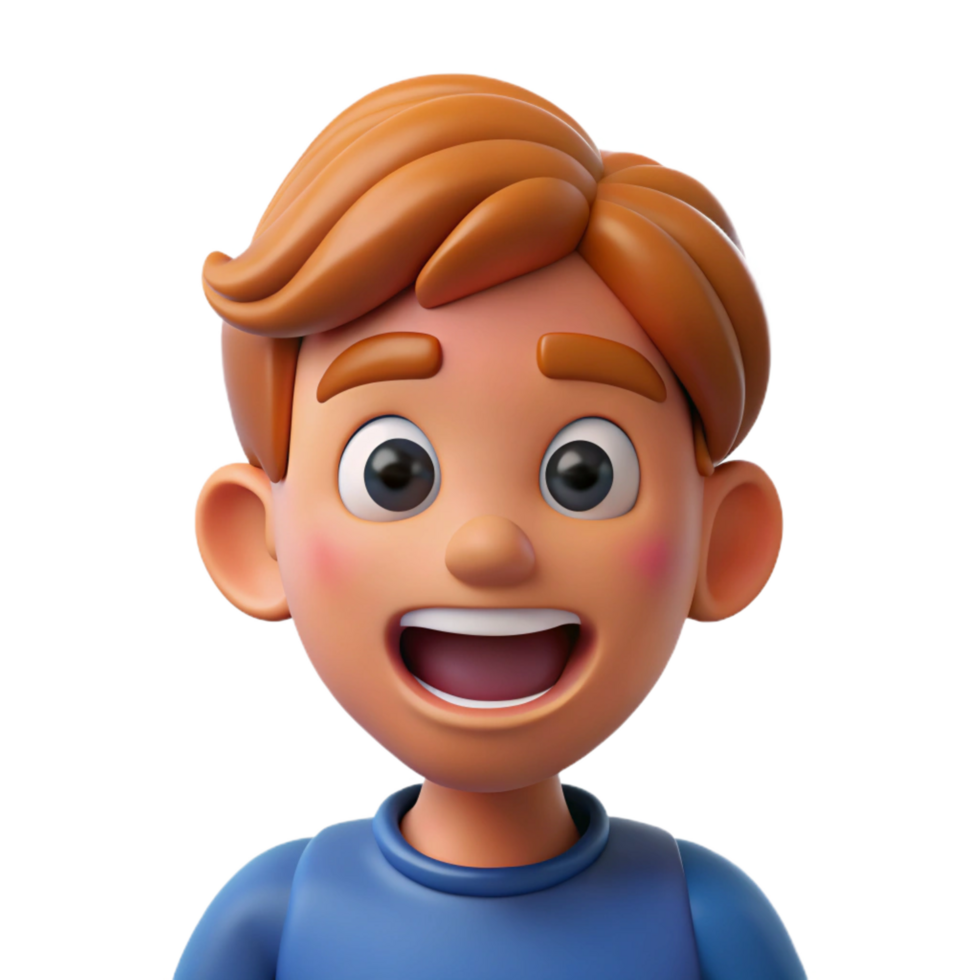 memorable surreal Cartoon character, exaggerated features, comical, NO BACKGROUND with Transparent Background. exclusive png