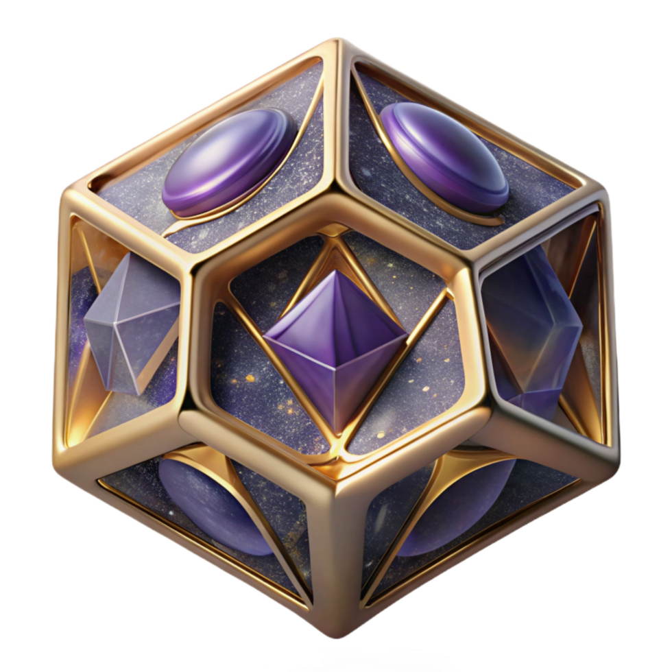 impressive abstract D Geometric Pattern Cutout Cube Design Transparent high quality png