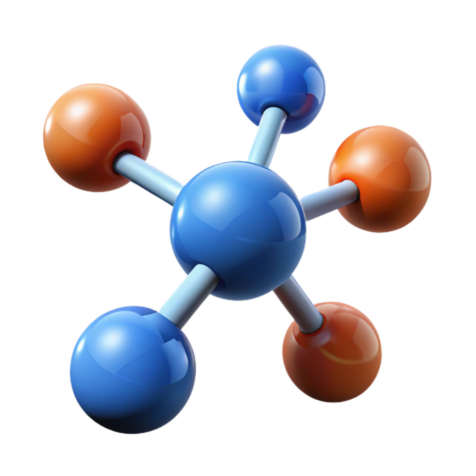 magnificent unparalleled Chemical engineering molecule NO BACKGROUND with Transparent Background. png