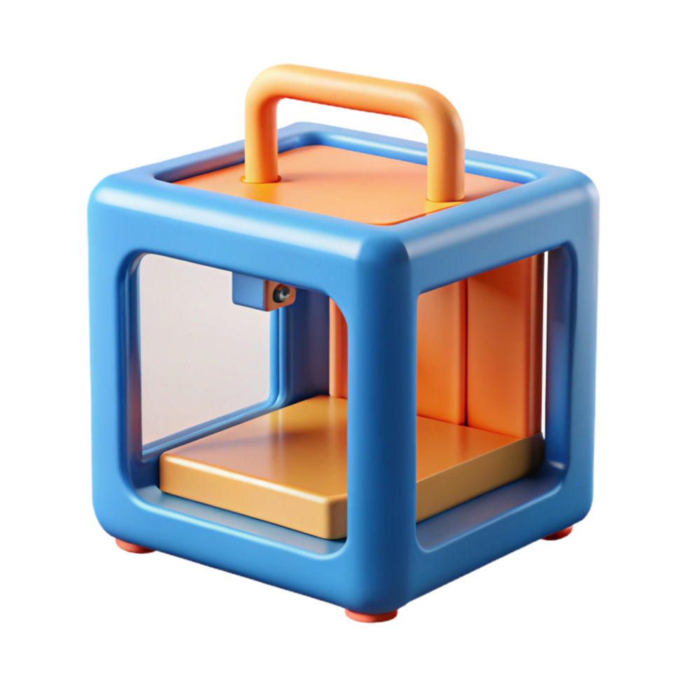 serene renaissance 3D printer NO BACKGROUND with Transparent Background. gallery standard png
