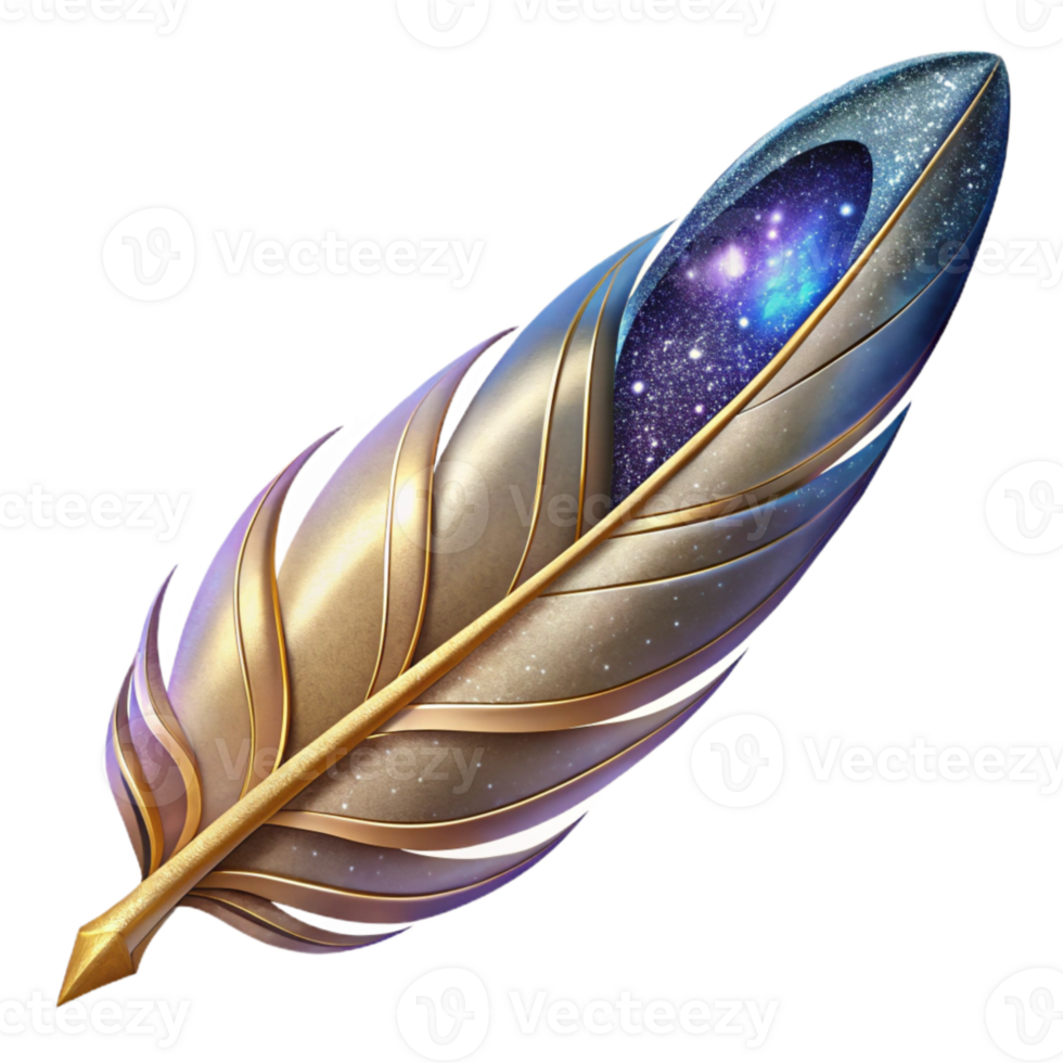 impressive traditional Feather Side Angle Transparent Background genuine png