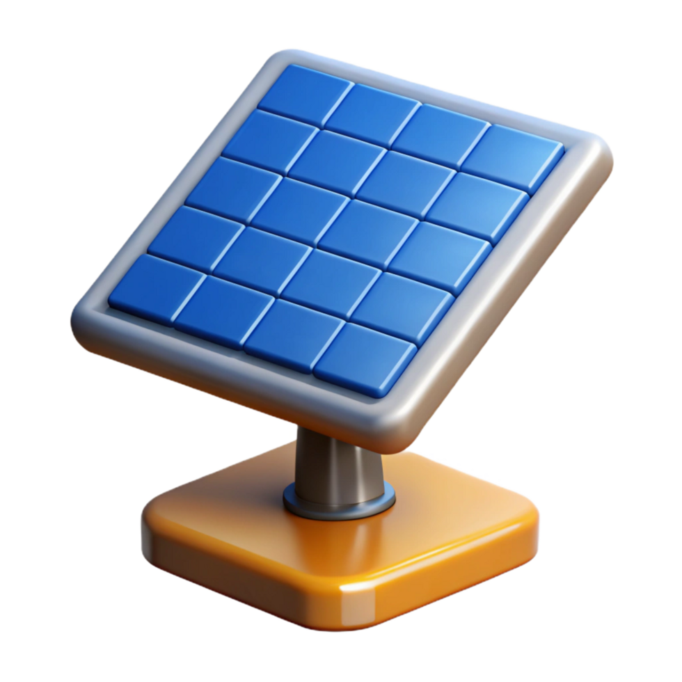 unparalleled renaissance Solar panel generating electricity. NO BACKGROUND with Transparent Background. impeccable png