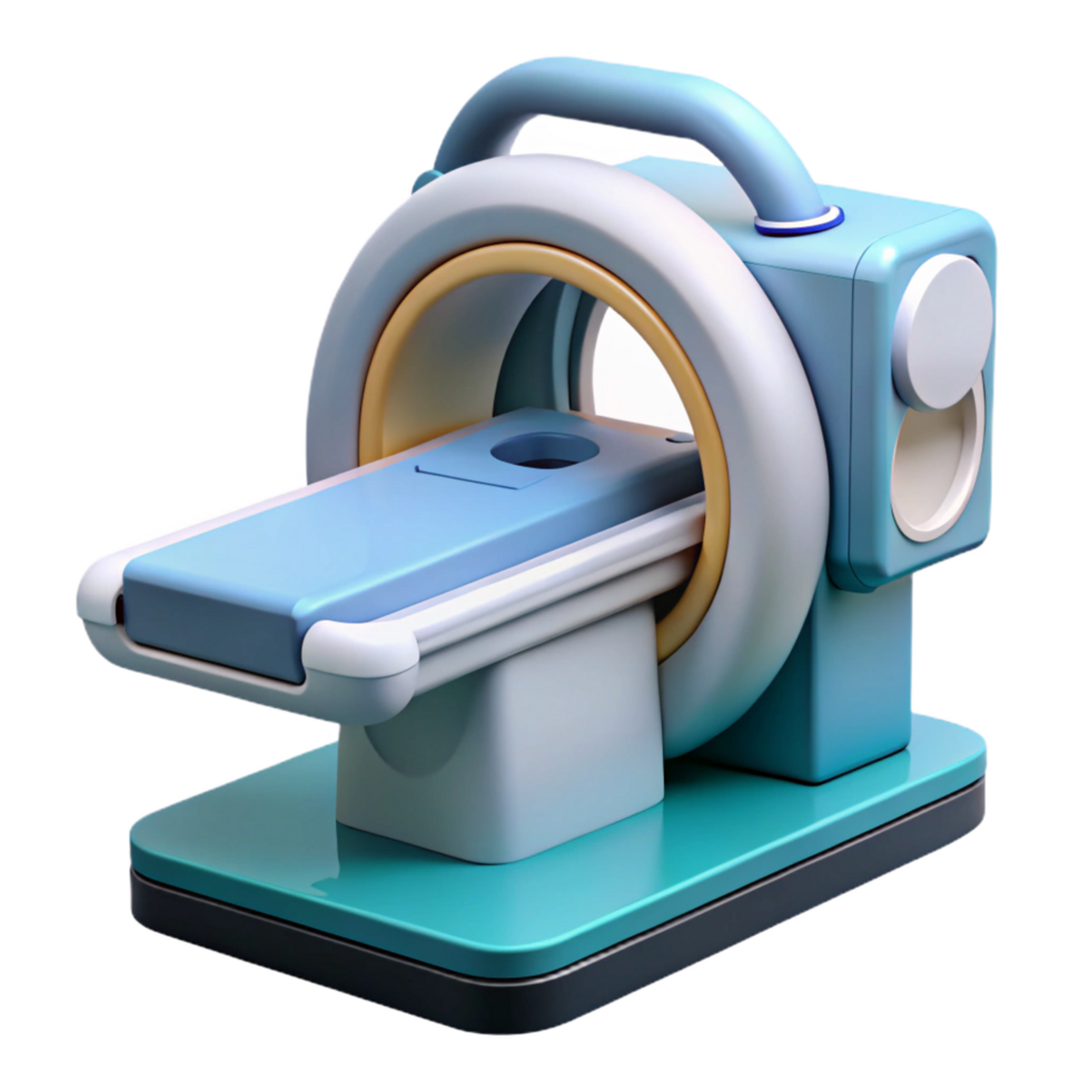 picturesque rare Medical scanner with detailed imaging. NO BACKGROUND with Transparent Background. png