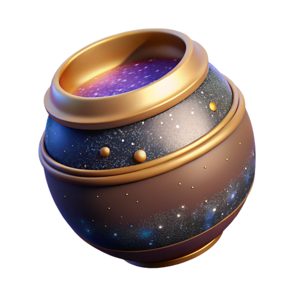 extraordinary minimalist Ghatam Pot Drum Isolated with Clay Pot and Open Top premium png