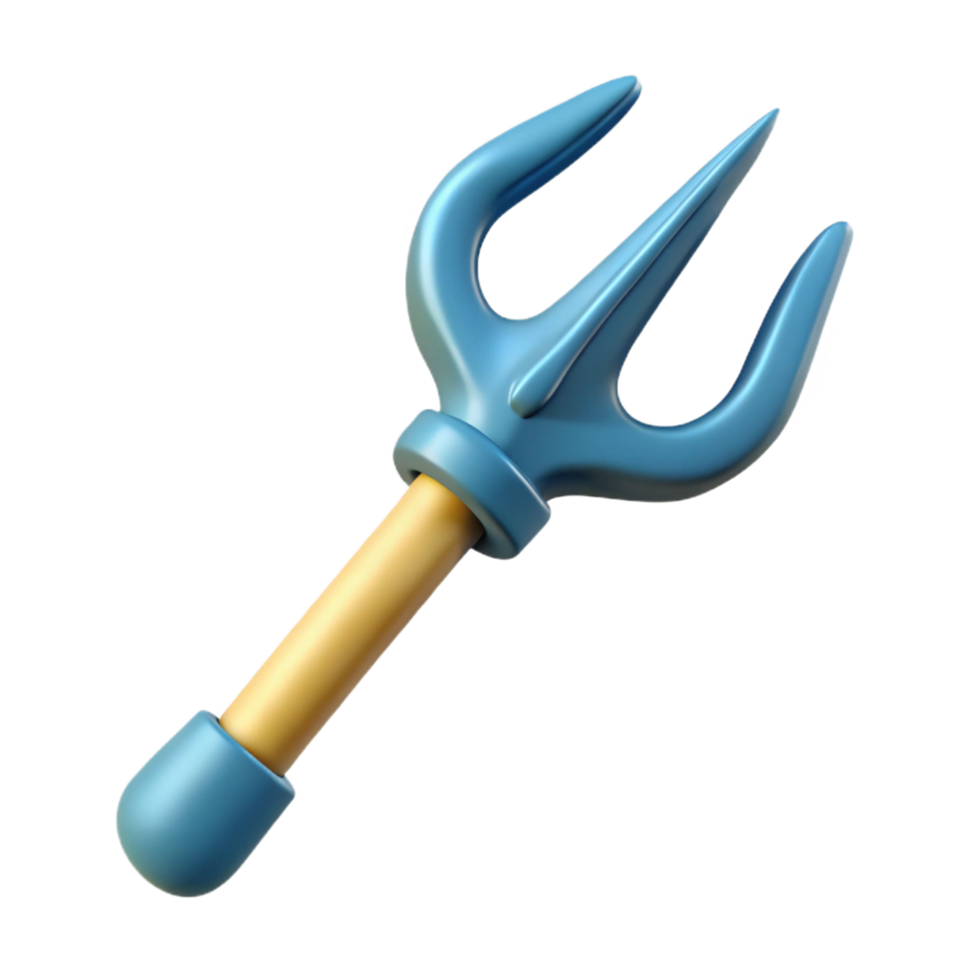 standout nordic Trident of Poseidon. NO BACKGROUND with Transparent Background. elite png