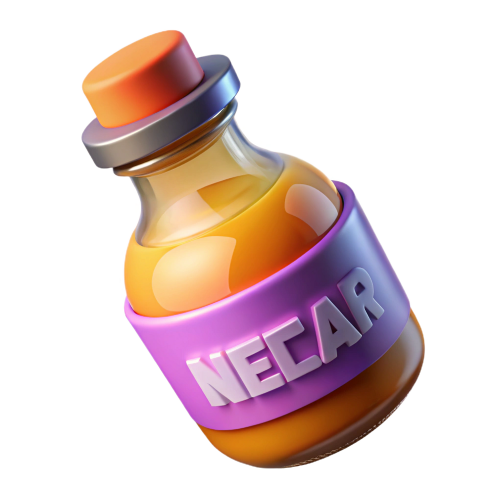 playful magnificent Nectar, drink of the gods. NO BACKGROUND with Transparent Background. high quality png