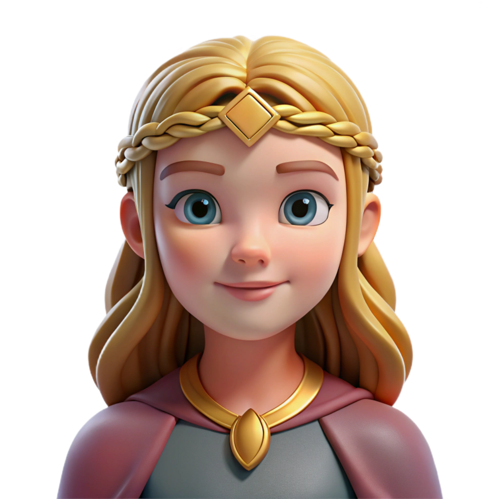 exceptional baroque Freyja, Norse goddess of love and beauty. NO BACKGROUND with Transparent Background. exclusive png
