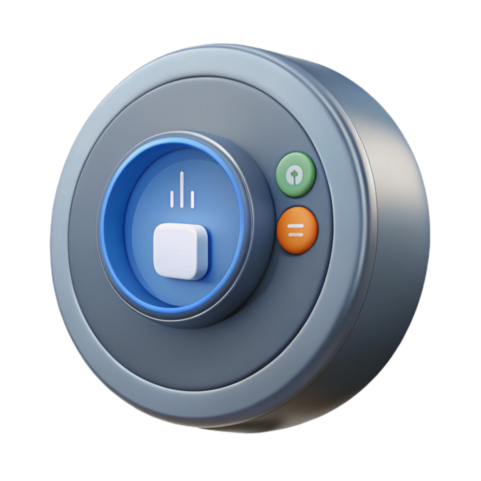 splendid dynamic coastal Smart thermostat NO BACKGROUND with Transparent Background. gallery standard png